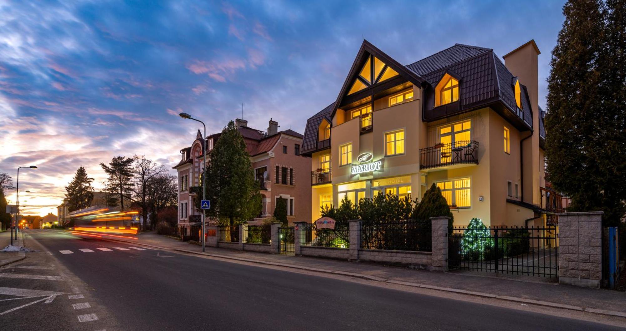 Hotel Sanatorium Mariot Františkovy Lázně المظهر الخارجي الصورة